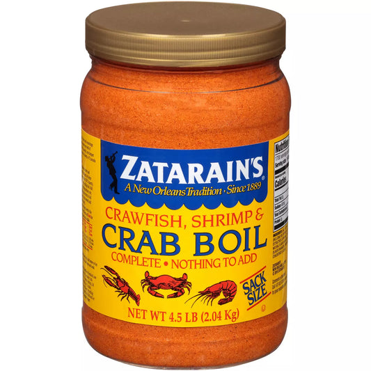 Zatarain's Crawfish Shrimp & Crab Boil Sack Size