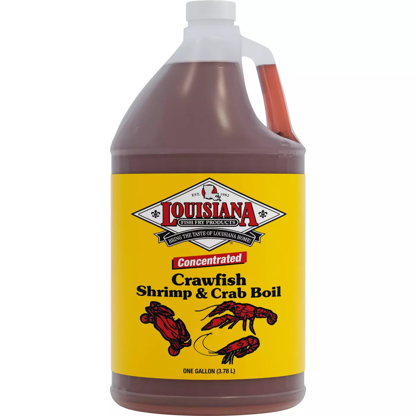 Louisiana Fish Fry Products Concentrated Crawfish Crab Shrimp Boil